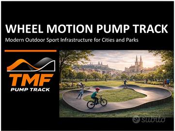Pista - Pump Track -  bici,roller, skate e scooter