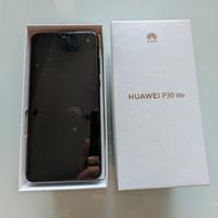 Huawei P30 Lite 128 GB Nero + Cover