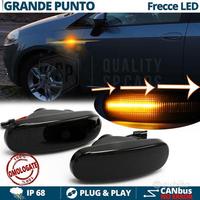 Frecce LED Dinamiche per Fiat GRANDE PUNTO Nere