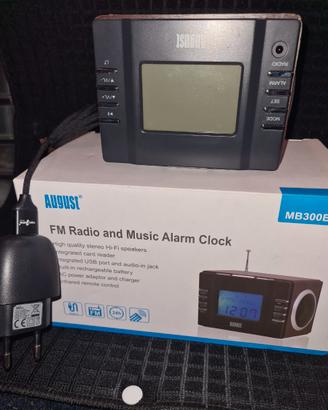 RADIO SVEGLIA NUOVA con usb e scheda sd
