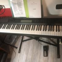 Pianoforte  Casio digitale  tasti pesati completo