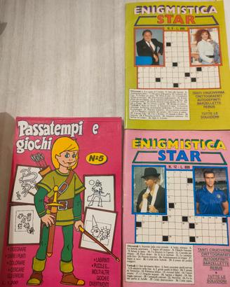 Lotto Enigmistica vintage anni 80/90 e Tom & Jerry