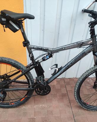 MTB Dechatlon 9.1 pollici biammortizzata