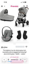 Trio cybex balios s lux - come nuovo