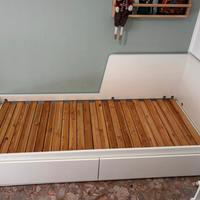 letto e divano con 2 cassetti Flekke Ikea