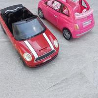 2 macchine per Barbie e Ken 