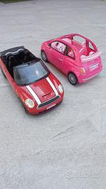 2 macchine per Barbie e Ken 