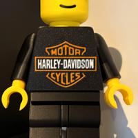 Omino Lego XXL 20cm Harley Davidson