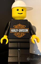 Omino Lego XXL 20cm Harley Davidson