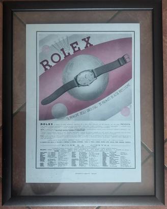 Pubblicità Rolex