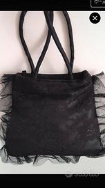 Borsa vintage con tulle