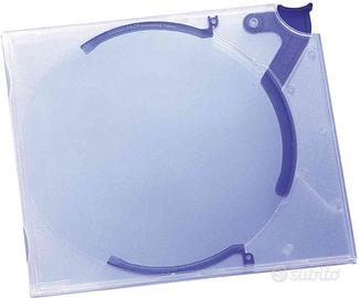 CUSTODIE X CD DVD BLURAY 200 pz. hardbox Quickflip