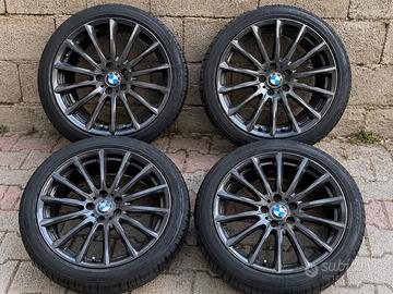 4 cerchi e gomme BMW 19 runflut 320 F30 E92 