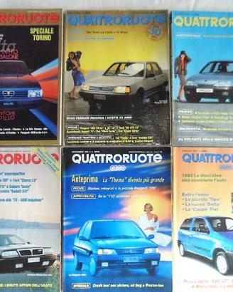 Quattroruote da 1984 a 1993 Lancia Thema Alfa 90