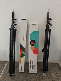 Set di ombrelli Elinchrom + Stativi Walimex Pro