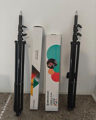 Set di ombrelli Elinchrom + Stativi Walimex Pro