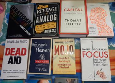 libri in inglese vari 