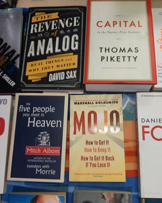 libri in inglese vari 