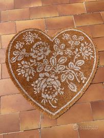 Zerbino a cuore – 70x70 cm