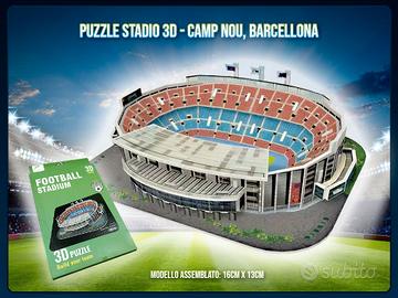 Puzzle stadio 3D Camp Nou Barcellona nuovo