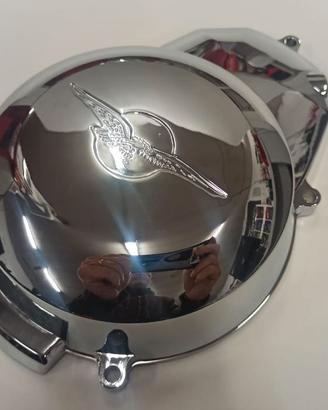 MOTO GUZZI COPERCHIO ALTERNATORE IN ALU  CROMATO