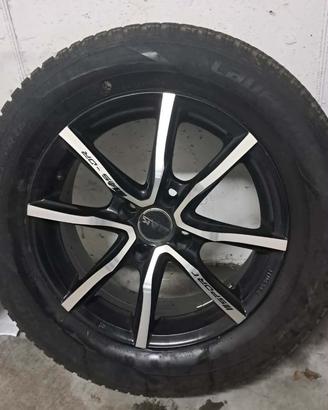 Cerchi in lega + pneumatici 215/60 R16