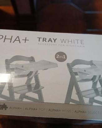 vassoio seggiolone Hauck