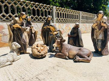 Presepe natalizio gigante