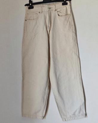 Pantaloni Zara Kids Ecru 13-14 Anni (164cm) - 100%