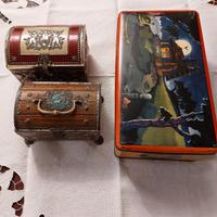 imperdibili cofanetti in latta vintage anni 