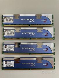 Moduli RAM DDR2 da 1066Mhz in su (qualunque marca)