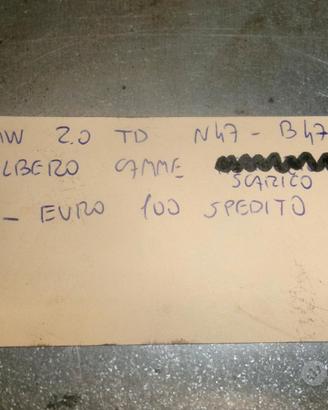 Albero a camme scarico bmw n47 b47