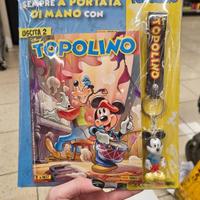 Topolino 3617 blisterato con portachiavi Topolino
