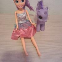 barbie con pony