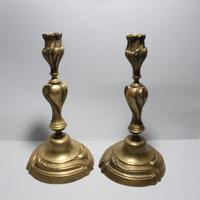 Candelieri Luigi XVI in bronzo - XIX Secolo