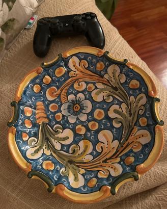 Piatto esposizione ceramica Caltagirone