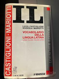 Dizionario lingua latina IL-Castiglioni