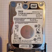 HDD 500GB 7200RPM WD Black 2.5" - Western Digital