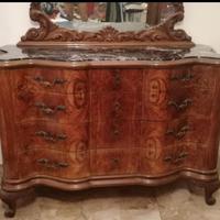 Cassettiera Chippendale originale