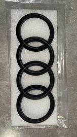 AUDI - Logo Anteriore NERO OPACO 249 mm