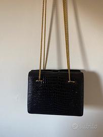 Borsa pelle di coccodrillo