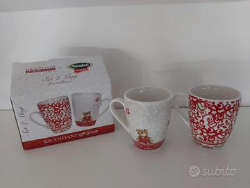Set 2 Tazze Brandani nuove