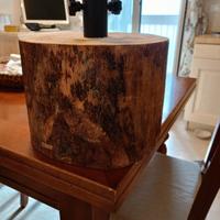 Tronco base albero natale