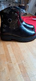 Stivale Sara Lopez total black AI23