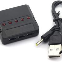 Caricabatterie USB 5 in 1 per LiPo Droni RC