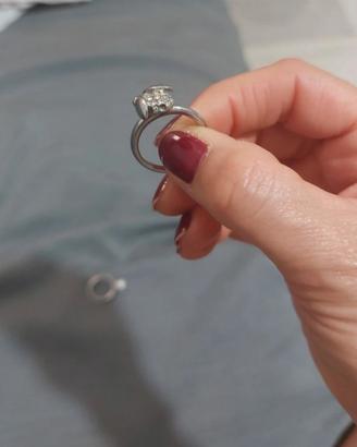 Anello doppio da donna 