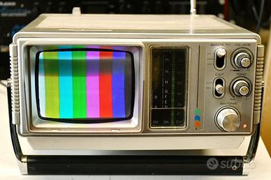 TV color vintage portatile 5 pollici Inno-Hit