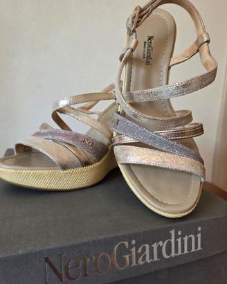 sandalo donna Nero Giardini 