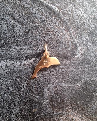 Ciondolo DoDo Delfino in Oro Giallo 18 kt