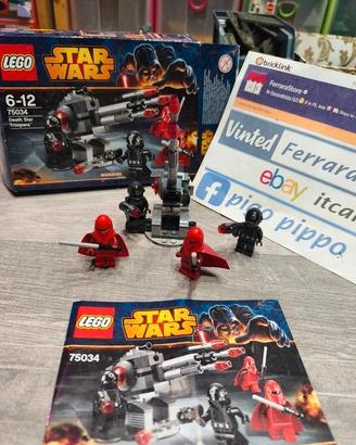 LEGO 75034 Star wars truppe morte nera guardie Imp